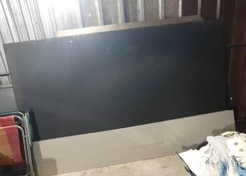 Blacha płaska na obróbki 125x200 2ar + paski czarny półmat