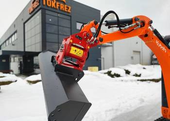 Powertilt TOKFREZ, głowica wychylna do koparki, szybkozłącze