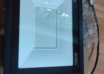 Halogen Naświetlacz LED ECO Czarny 100W 9000LM 4500K Biała Neutralna IP65