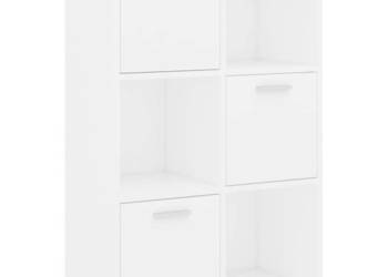 Szafka biała 60x295x90 cm materiał drewnopochodny WM-801134