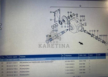 Claas Variant walek przekładni 0008513410