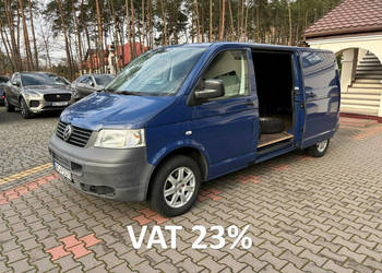 Volkswagen Transporter T5 2.5 TDI 130 KM Długi 2 x drzwi suwane FV23%