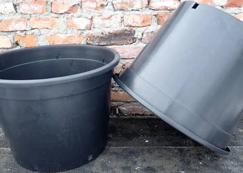 Doniczki produkcyjne 80 litrów. NOWE 80L śr. 60cm
