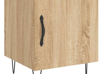 Szafka nocna dąb sonoma 40x40x50 cm materiał drewnopochodny WM-827554
