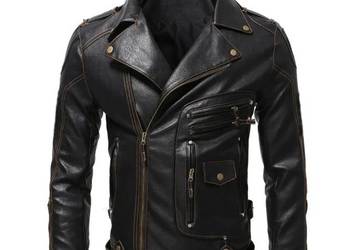 Kurtka ramoneska XXL może być motocyklowa