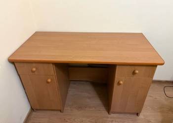 solidne biurko 120 cm