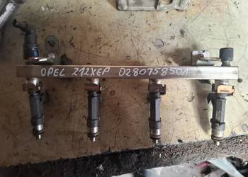 OPEL CORSA D MERIVA 1,2 16V Z12XEP listwa wtryskowa wtryski 0280158501