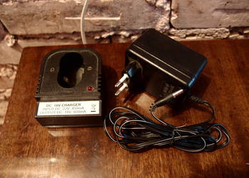 uniwersalna ładowarka 18V 600mA do wkrętarki elektronarzędzi