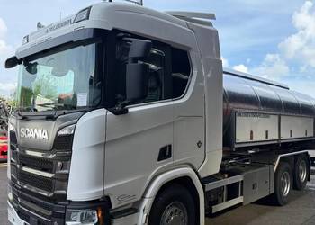 Cysterna do mleka do wody pitnej Scania R 450 tez Leasing