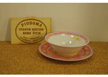 Zestaw dziecięcy Disney Princess – talerz i miseczka porcelanowa