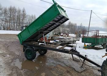 Przyczepa kiper wywrotka 2t mała transport