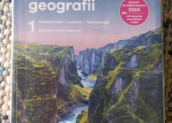 Podręcznik do geografii Nowe Oblicza geografii podstawa kl 1 LO używany