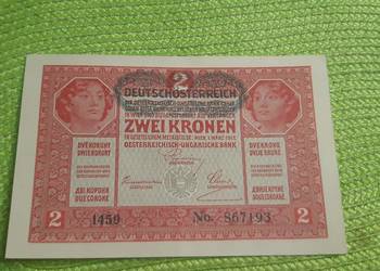 banknot Austrii z 1917r