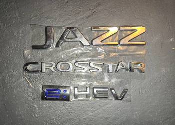 Jazz crosstar ehev emblematy napisy honda jazz v