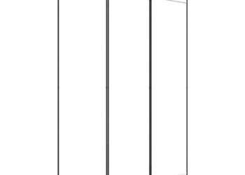 Parawan 3-panelowy biały150x200 cm tkanina WM-350178