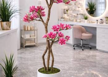 Sztuczne drzewko magnolii 180 cm magnolia PREMIUM jak żywa HIT duża