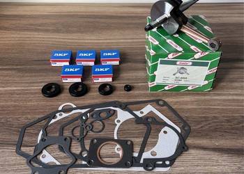 NOWY KOMPLETNY WAŁ KORBOWY DUELLS ŁOŻYSKA USZCZELKI OGAR 205 KADET ROMET