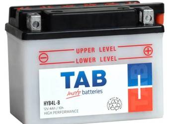 Akumulator motocyklowy TAB YB4L-B (HYB4L-B) 12V 4Ah 45A P+