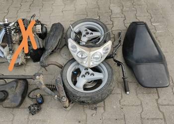 Peugeot speedfight 100 koła siedzenie lampa wahacz