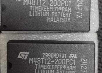 M48T12-200PC1 dip24 Producent: STMicroelectr. z Zegar / Kalendarz