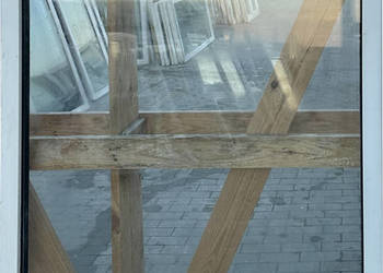 OKNA KacprzaK Witryna 99X128 FIX Używany PCV Plastikowy