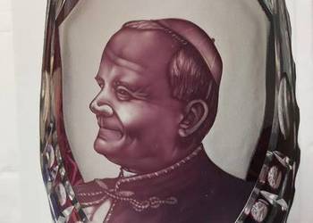 Unikat Jubileuszowy Limitowany Wazon Kryształowy- lata 80-