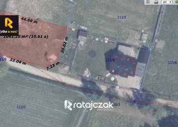 Ogłoszenie działka 1057m2 Trzcińsk