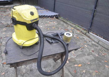 Odkurzacz Karcher WD3 Przemysłowy Domowy Komplet Zapasowy Filtr