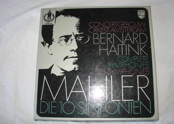 Gustaw Mahler 10 symfonii 16 płyt winyl