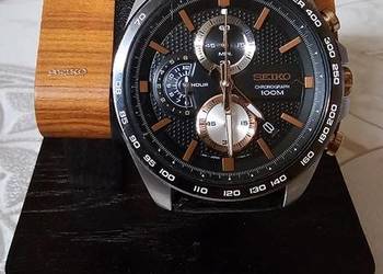 Zegarek seiko 44mm. Quartz chronograph