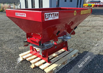 NOWY MODEL Rozsiewacz do nawozów STRUMYK 600 litrów
