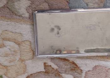 METAL JAKBY LUSTRZANY ZABYTKOWA PAPIEROSNICA NA CIENKIE P