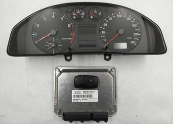 Sterownik Silnika Audi A4 B5 1.6 AHL 3B0907557B 5WP4333 Zestaw