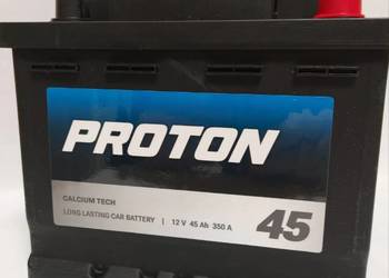 Akumulator 45Ah 350A PROTON. Darmowa wymiana !