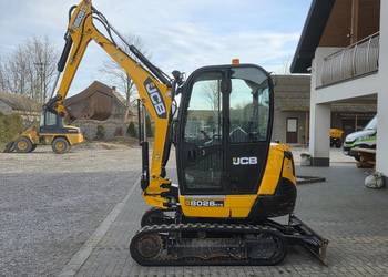 JCB 8026 mini koparka 3 łyżki szybkozłącze 1 wł sprowadzona serwisowana ide