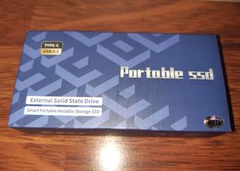 Dysk Zewnętrzny 4TB Portable SSD Nowy