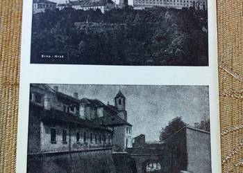 BRNO - WIDOK NA TWIERDZĘ ZAMKOWĄ NA SZCZYCIE WZGÓRZA