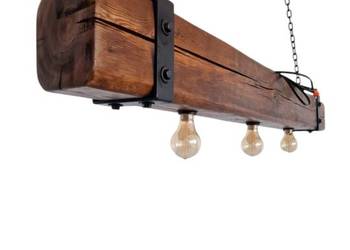 Lampa sufitowa drewniana belka nowaste