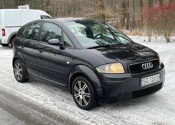 Audi A2 1.6 FSI 110KM mega oszczędny Klimatyzacja Elektryka Zamiana