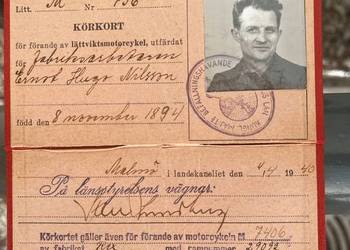 HIT KOLEKCJONERSKI! Przedwojenny Rex Villiers (1938)+ORYGINALNE DOKUMENTY
