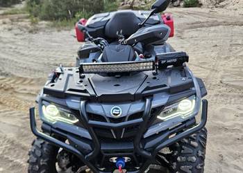 Cfmoto 850xc Grey edition dopasiony zamiana na motocykl Adventure