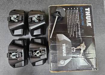 stopy Thule Evo Flush Rail 710600 + Kit 186009 VW Passat Kombi B8 Variant F
