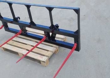 Ramka mocna do balotów z nadstawką 80 cm transport 2 lub 3 bele udźwig 2t