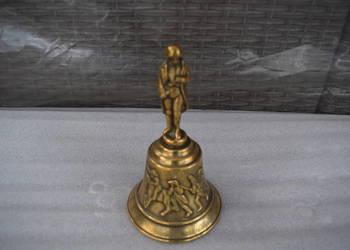 Dzwonek Antyczny Mosiężny Ręczny*Wysokość 16 cm*Olsztyn*Wysylka Dzwonek Antyczny Mosiężny Ręczny*Wysokość 16 cm*Olsztyn*Wysylka