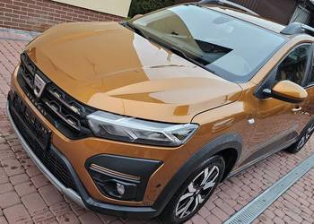 Dacia Sandero Stepway 1.0 100KM gaz LPG 2022r FULL LED z Włoch Opłacony