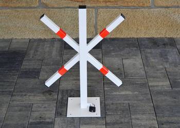 Blokady parkingowe składane zamykane zapora na kłódkę