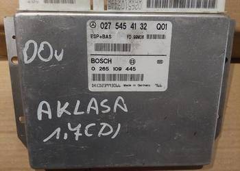 MERCEDES A KLASA 1,7 sterownik 0265109445