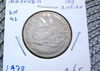 Indonezja 100 Rupi 1978r