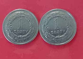 Monety 1 zł 2008 rok nakład tylko 5 mln.