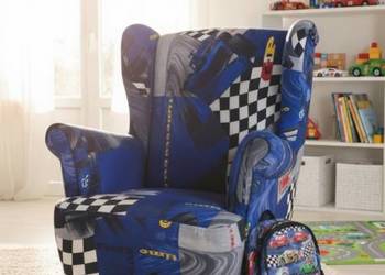 Fotel Uszak Mini Wzorzysty Dla Chłopca, Różne Kolory, Dostawa 0zł!